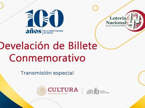 Imagen para Develación de Billete  de Lotería Conmemorativo